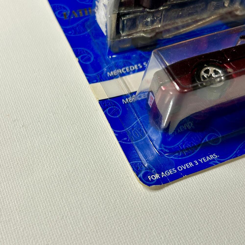 1996 Hot Wheels Mercedes Father & Son 2-Pack Gold‎ 540K Red SL Avon Exclusive - Picture 5 of 5